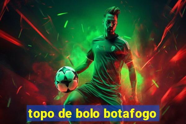 topo de bolo botafogo